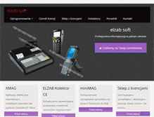 Tablet Screenshot of elzabsoft.pl